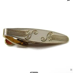Gold Plated Vintage Necktie Pin